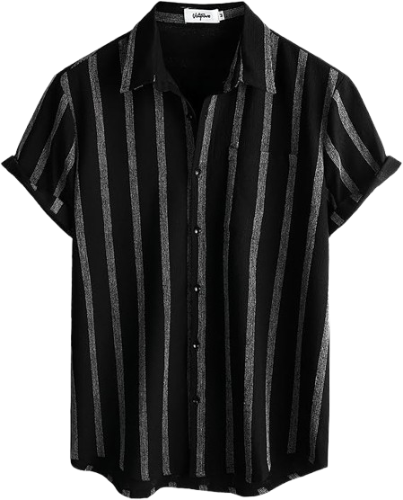 Striped Short Sleeve Vintage Shirts