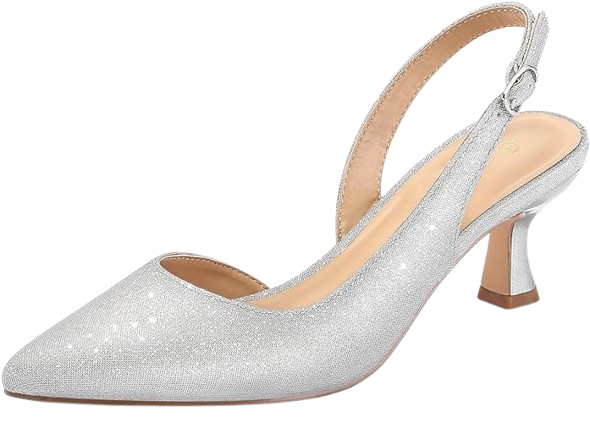 Women's Pumps Slingback Kitten Heels