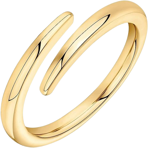 Open Twist Eternity Band for Women