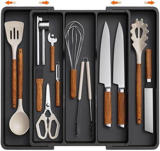 Plastic Kitchen Spatula Tools and Gadgets Storage Divider