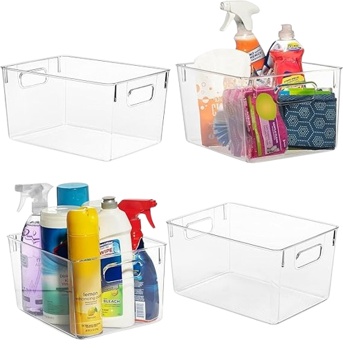 Plastic Storage Bins, Kitchen Organizers & Storage Containers