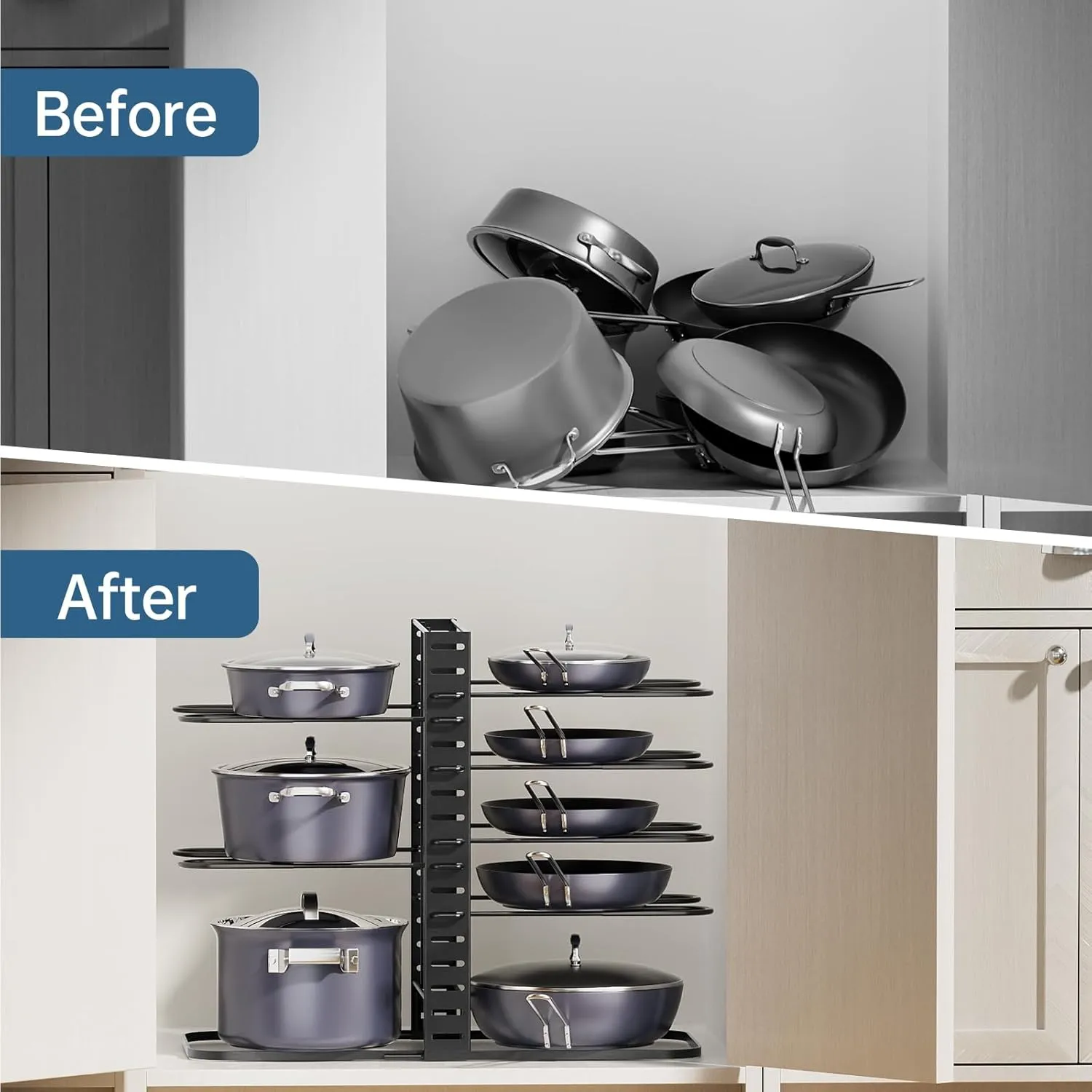 Pots and Pans Organizer 5