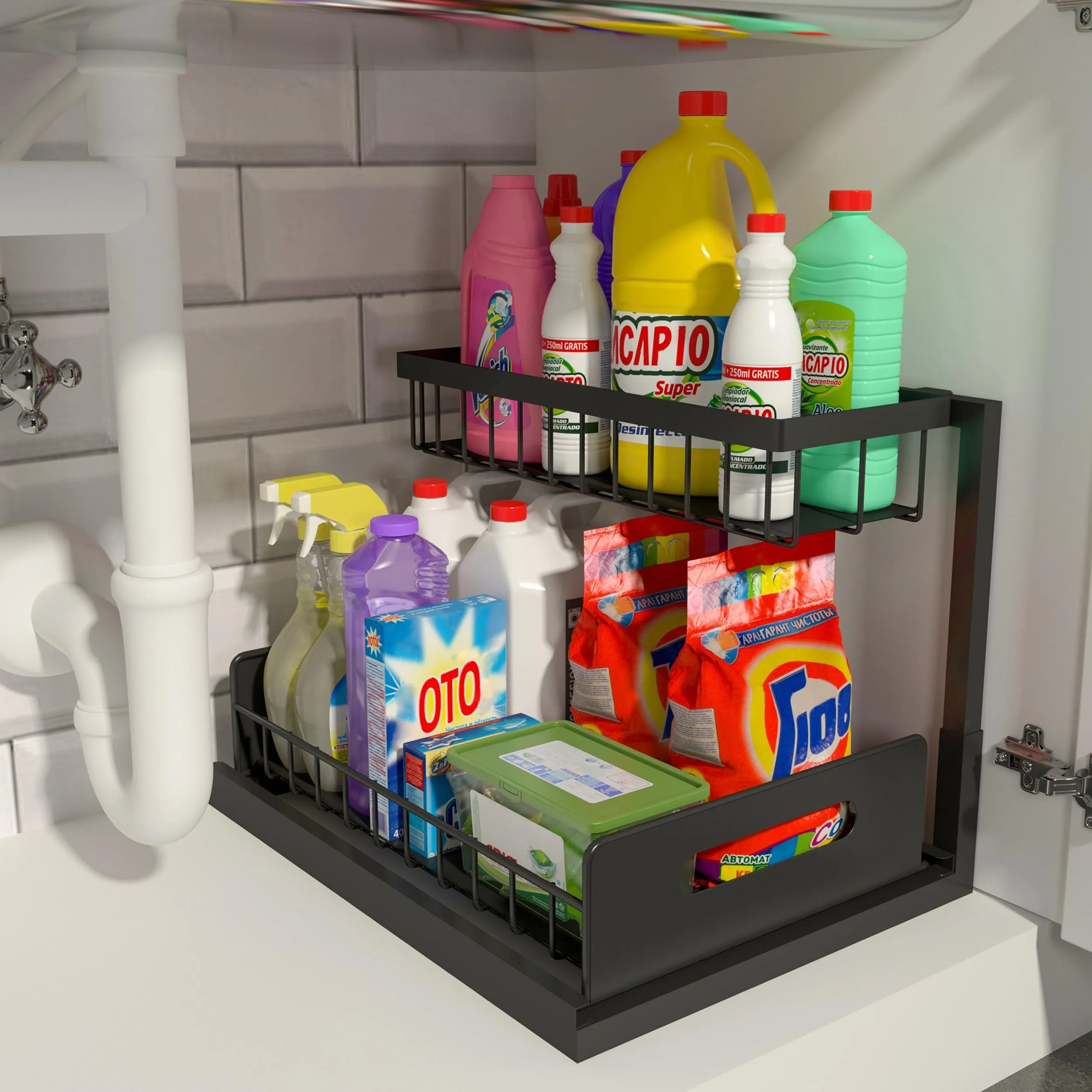 Pull Out Cabinet Organizer 4